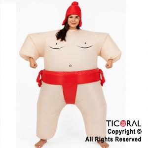 DISFRAZ INFLABLE SUMO ADULTO 1,60 MT X 1,90
